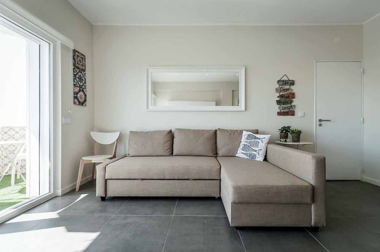 Lovely Lisboa Costa da Caparica seaview apartment Esterno foto