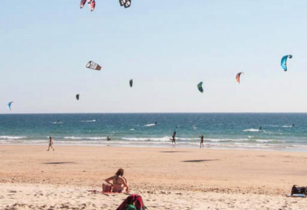 Lovely Lisboa Costa da Caparica seaview apartment Esterno foto