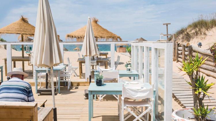 Lovely Lisboa Costa da Caparica seaview apartment Esterno foto